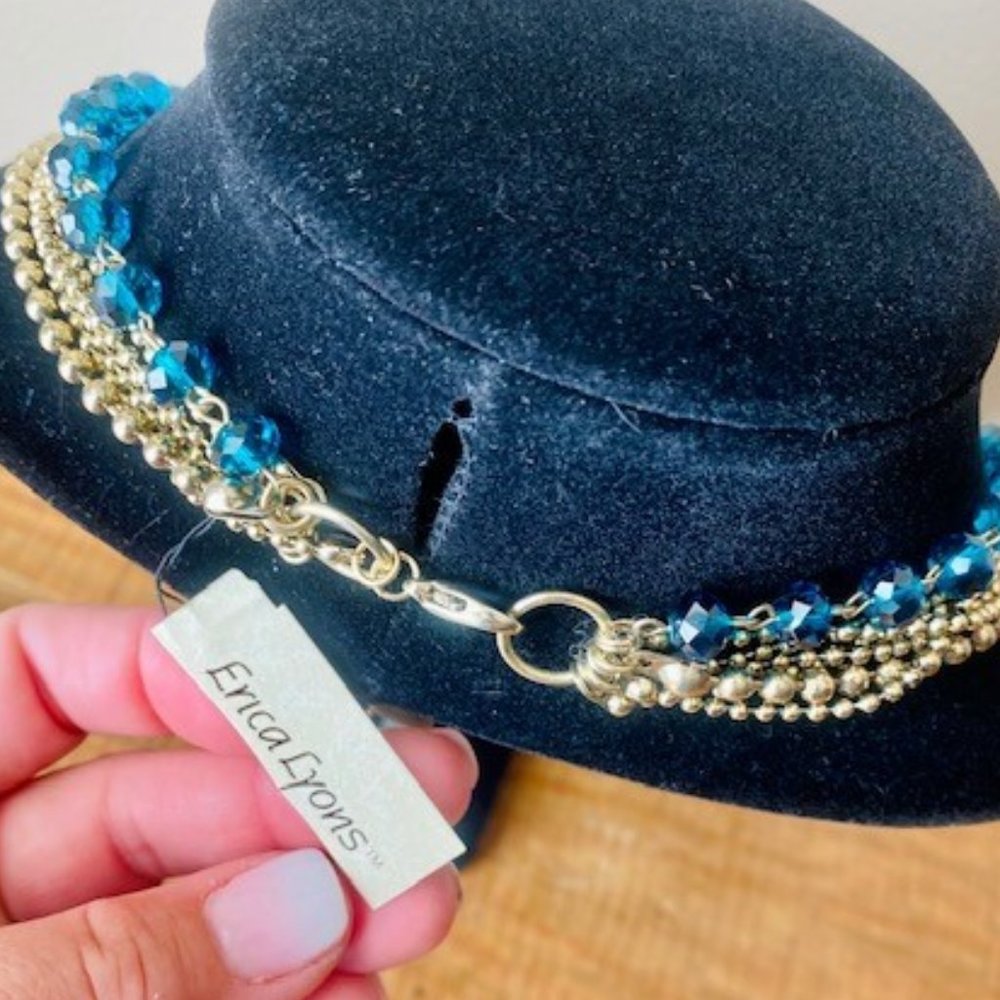 BRAND NEW Erica Lyons Layered Necklace - Picture 2 of 7
